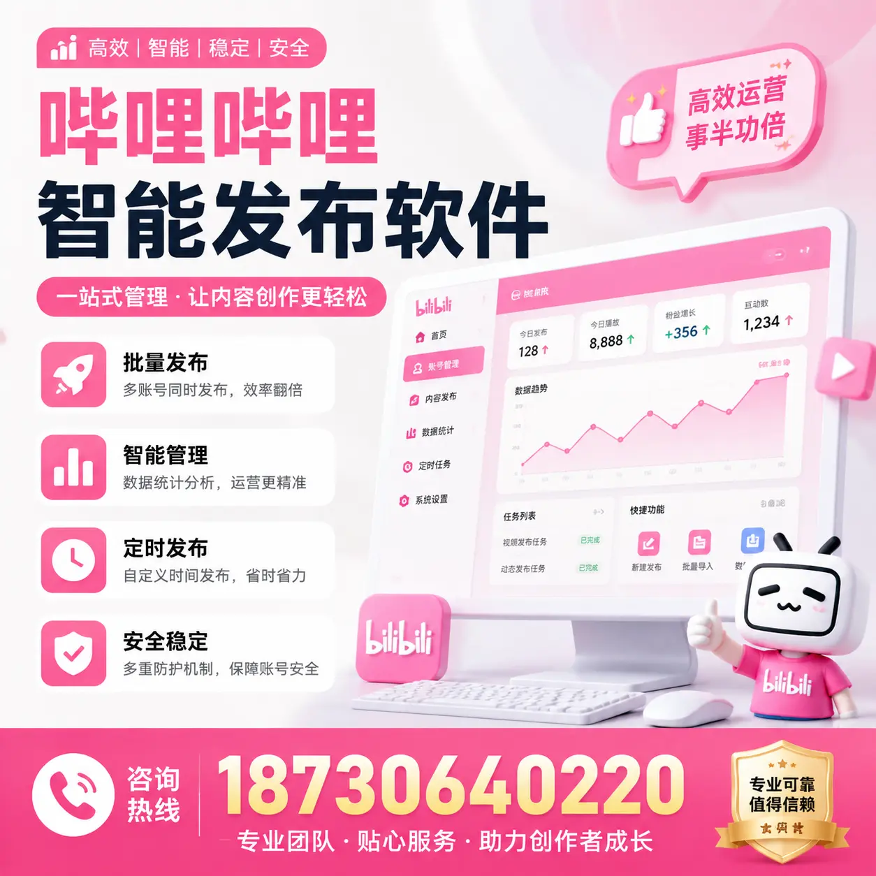 如何评估哔哩哔哩智能发布软件的ROI?娄底 企业必读